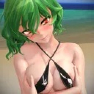 エッチな3DCGを作る (ニーソ)